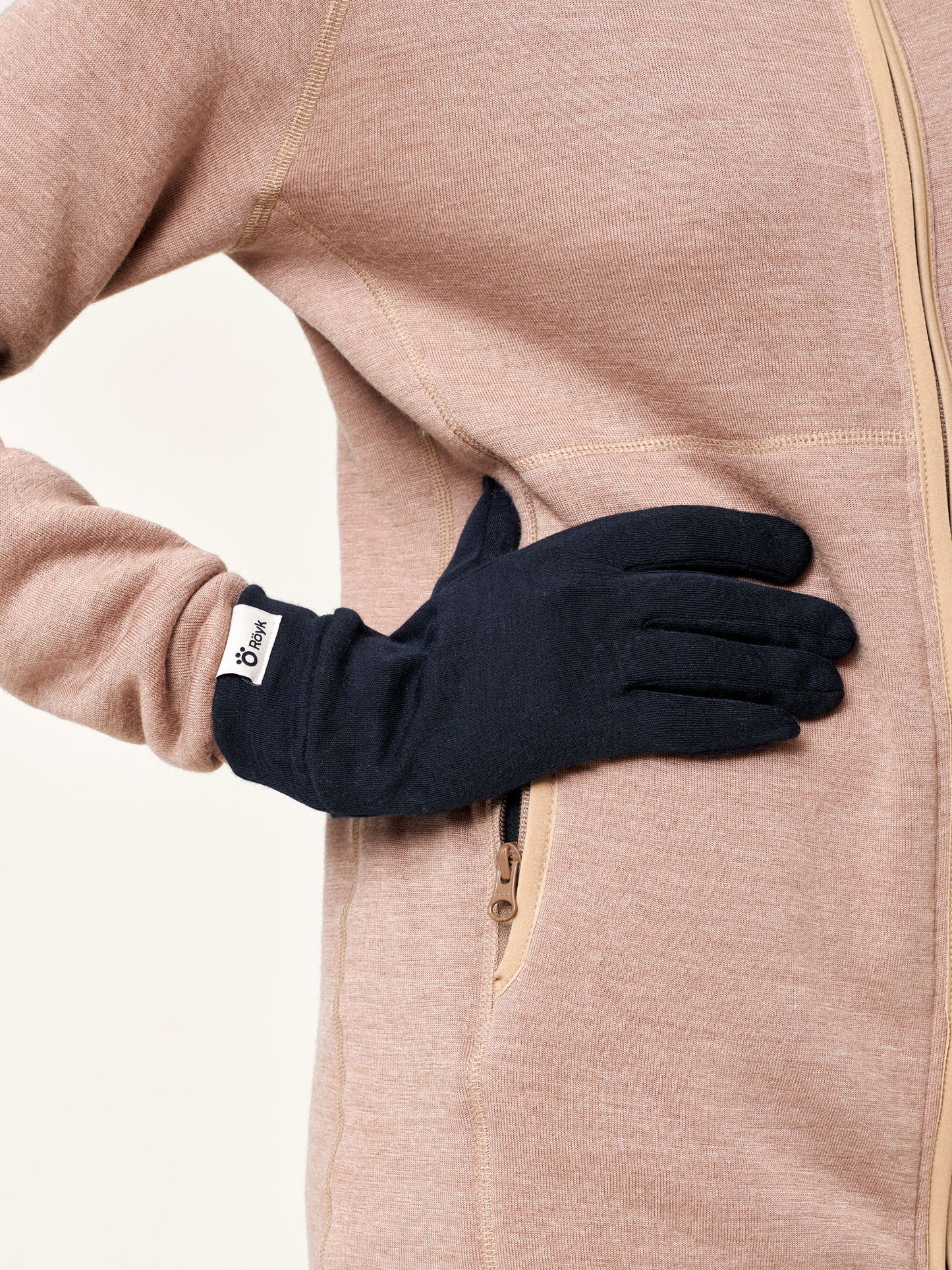 Merino Gloveliner - Black