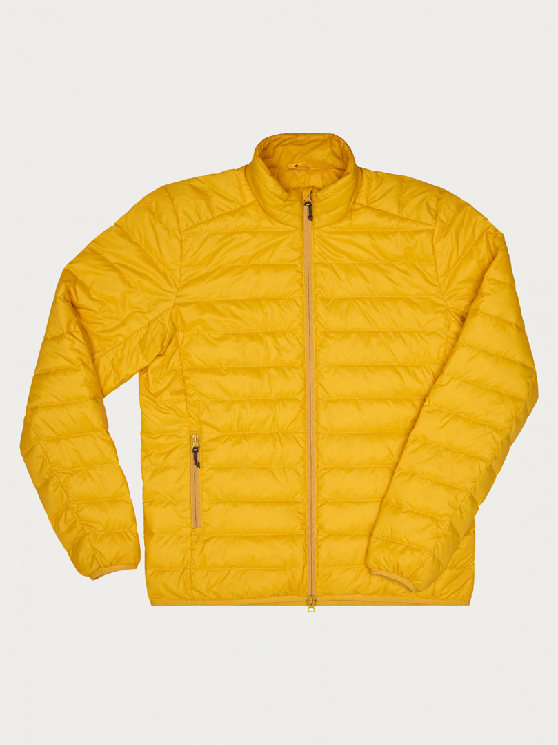 Men's Down Light Jacket - Yellow in the group Men's / Jackets - Men's / Down jackets - Men's at Röyk (11200861_r)