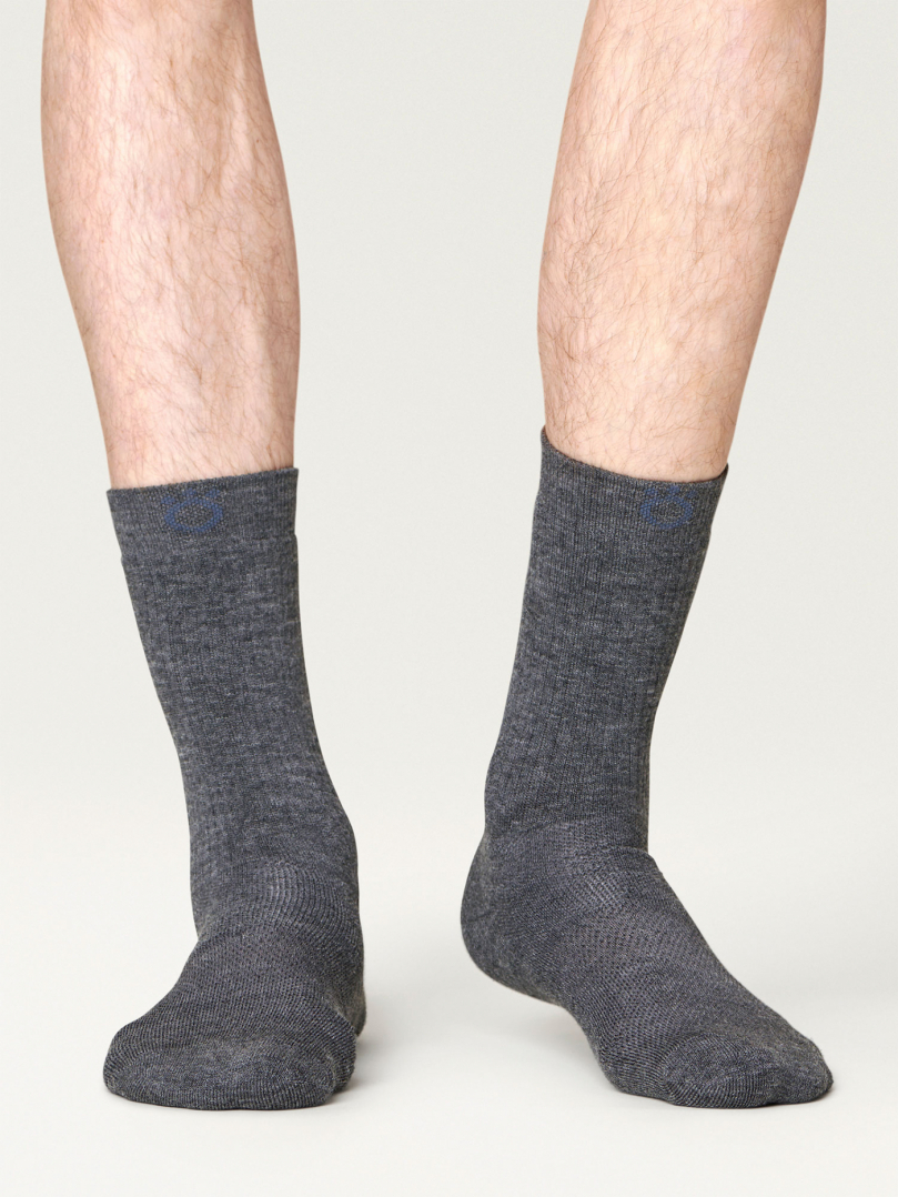 Hiker Merino Mid Socks - Dark Grey in the group Accessories / Socks / Hiking socks at Röyk (13001133436_r)