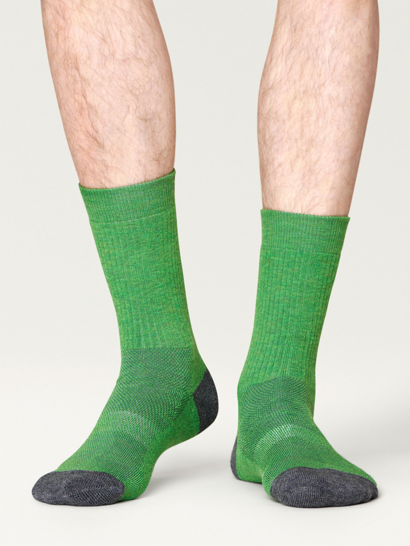 Hiker Merino Mid Socks - Green in the group Accessories / Socks / Hiking socks at RÖYK (13013173436_r)