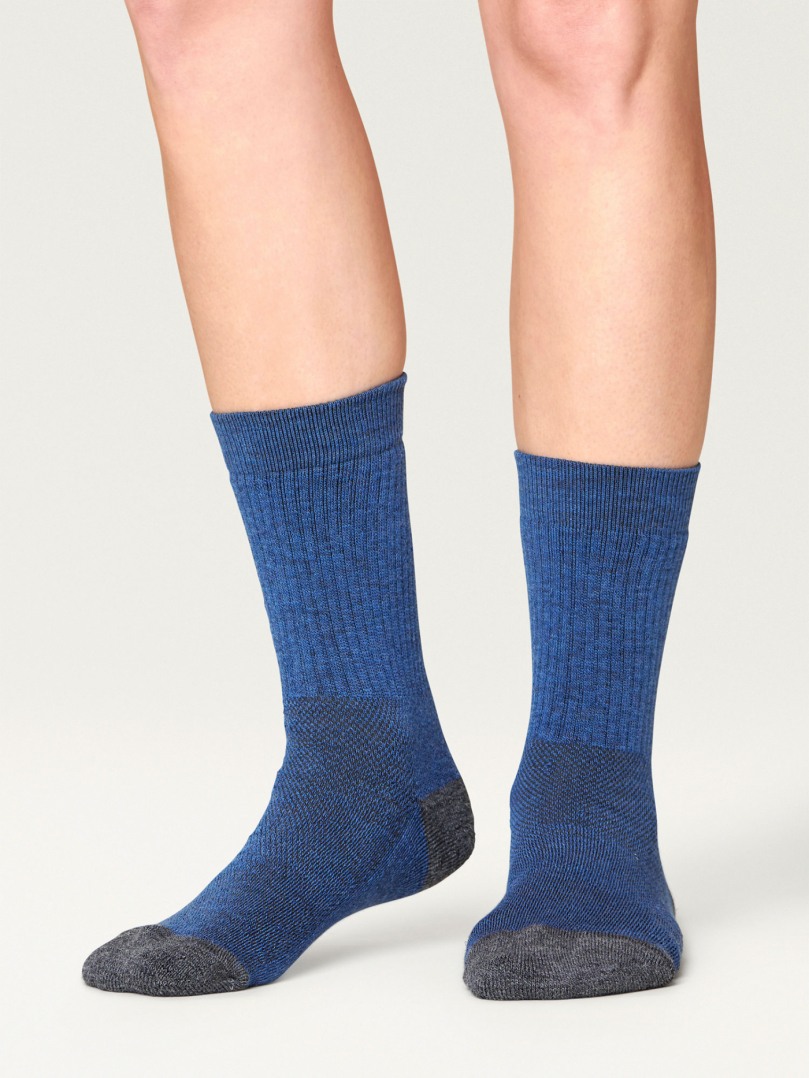 Hiker Merino Mid Socks - Dark Blue in the group Accessories / Socks / Hiking socks at RÖYK (1301433436_r)