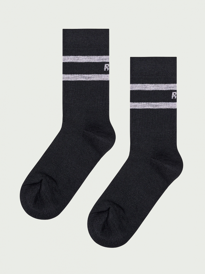 Hiker Merino Mid Socks - Black in the group Accessories / Socks at Röyk (130908_r)