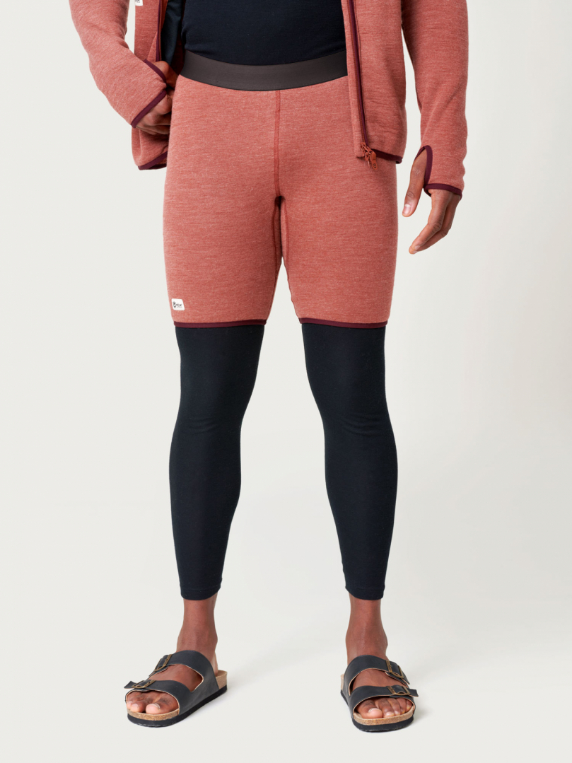Men's Merino Shorts - Red Rust in the group Men's / Pants at RÖYK (18141661_r)