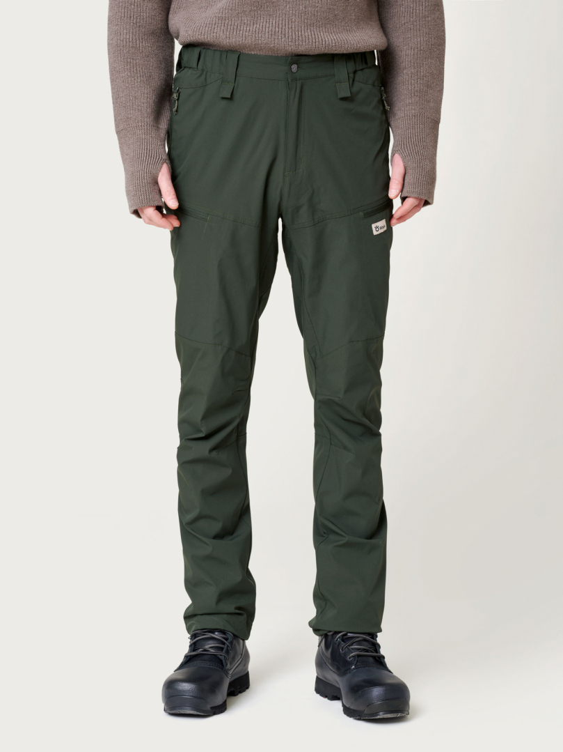 Men's Hiking Flex Pants - Forest Green in the group WINTER SALE / 50% off at Röyk (191146_r)