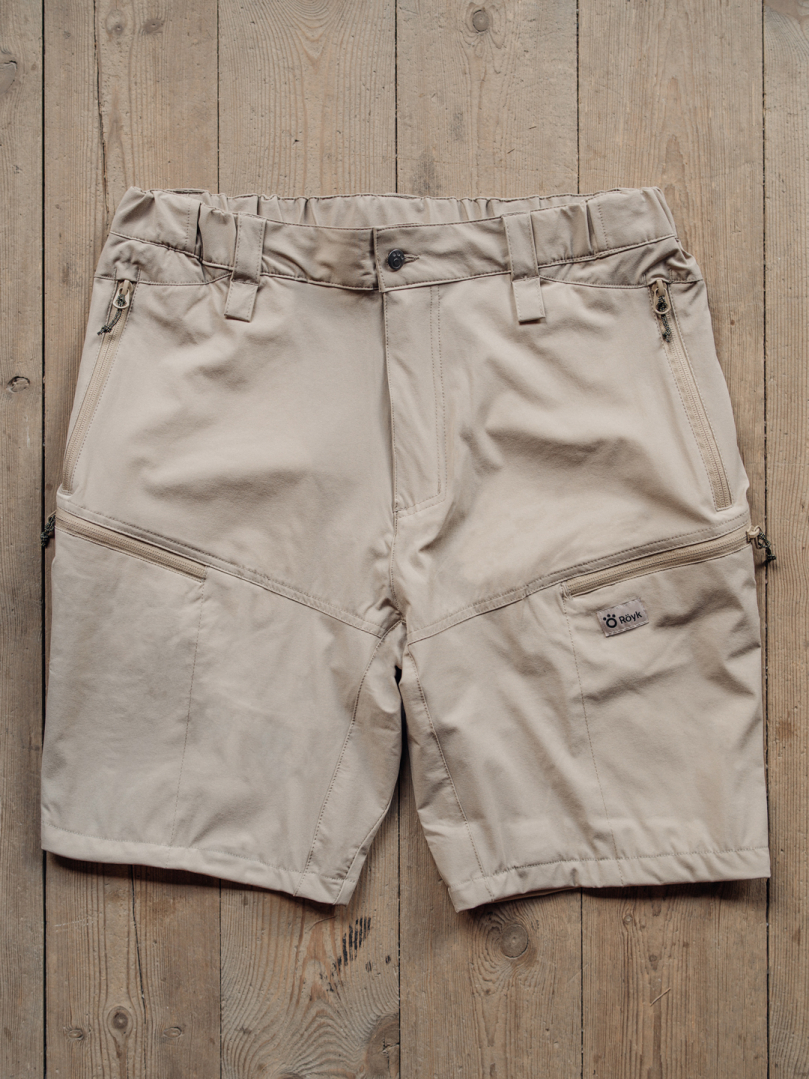 Men's Hiking Flex Shorts - Khaki in the group Men's / Pants & shorts - Men's / Shorts at Röyk (1926_r)