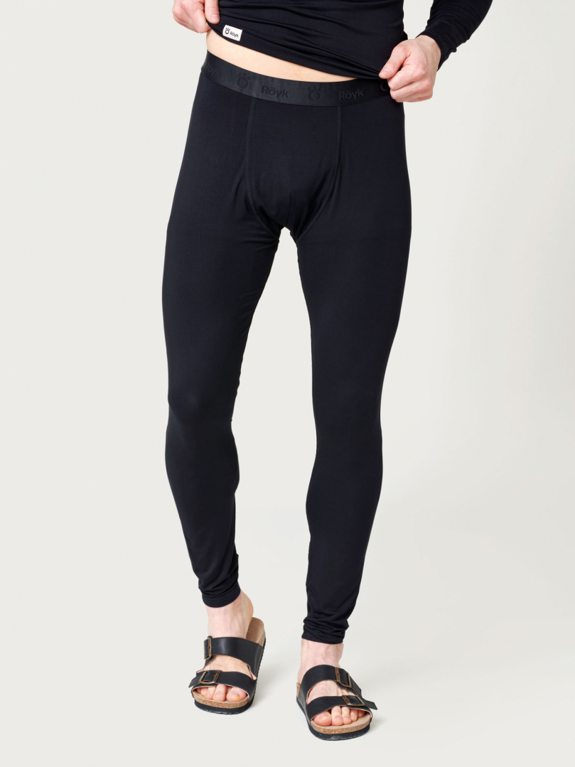 Men's Bamboo LongLongs - Black in the group Men's / Base-layers at Röyk (1948081_r)