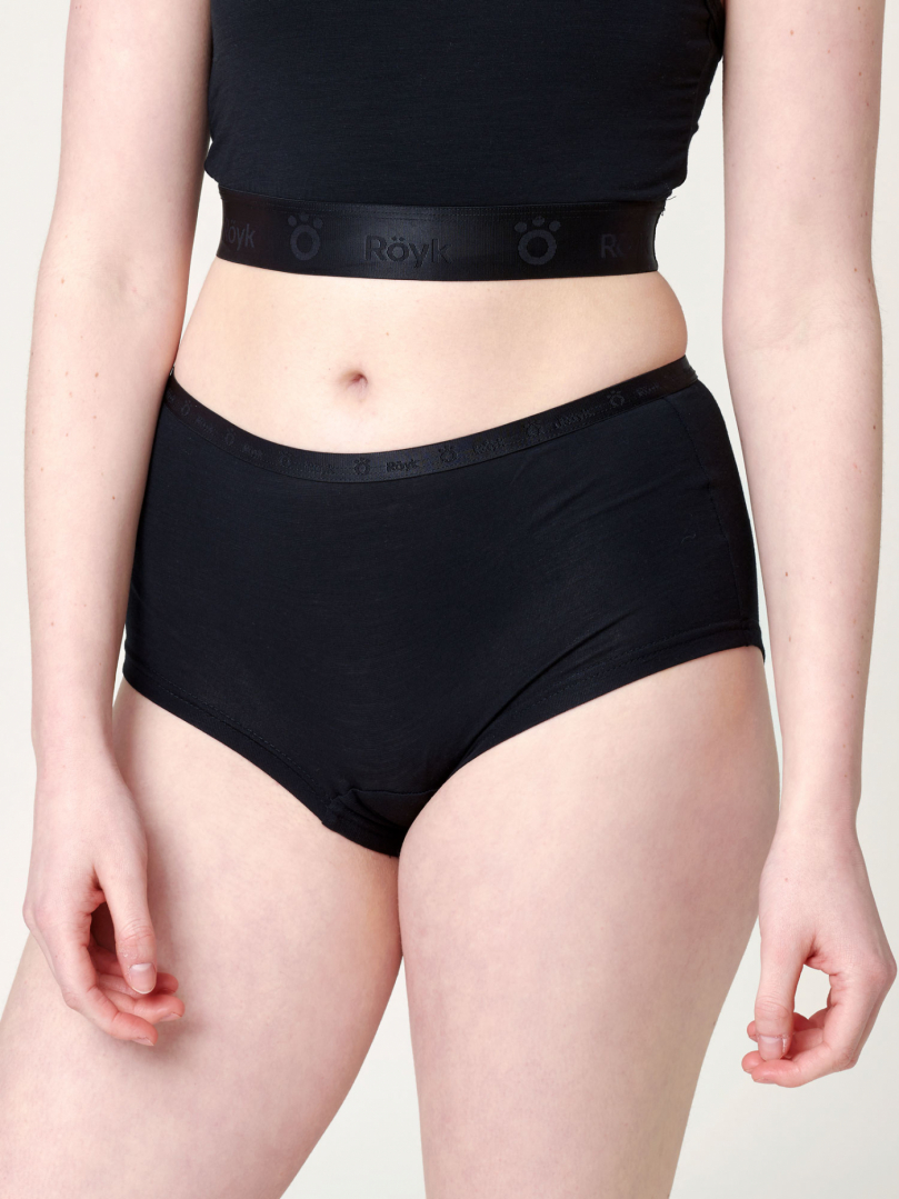 Women's Merino Boxer - Black in the group WINTER SALE / 40% off at Röyk (2730080_r)