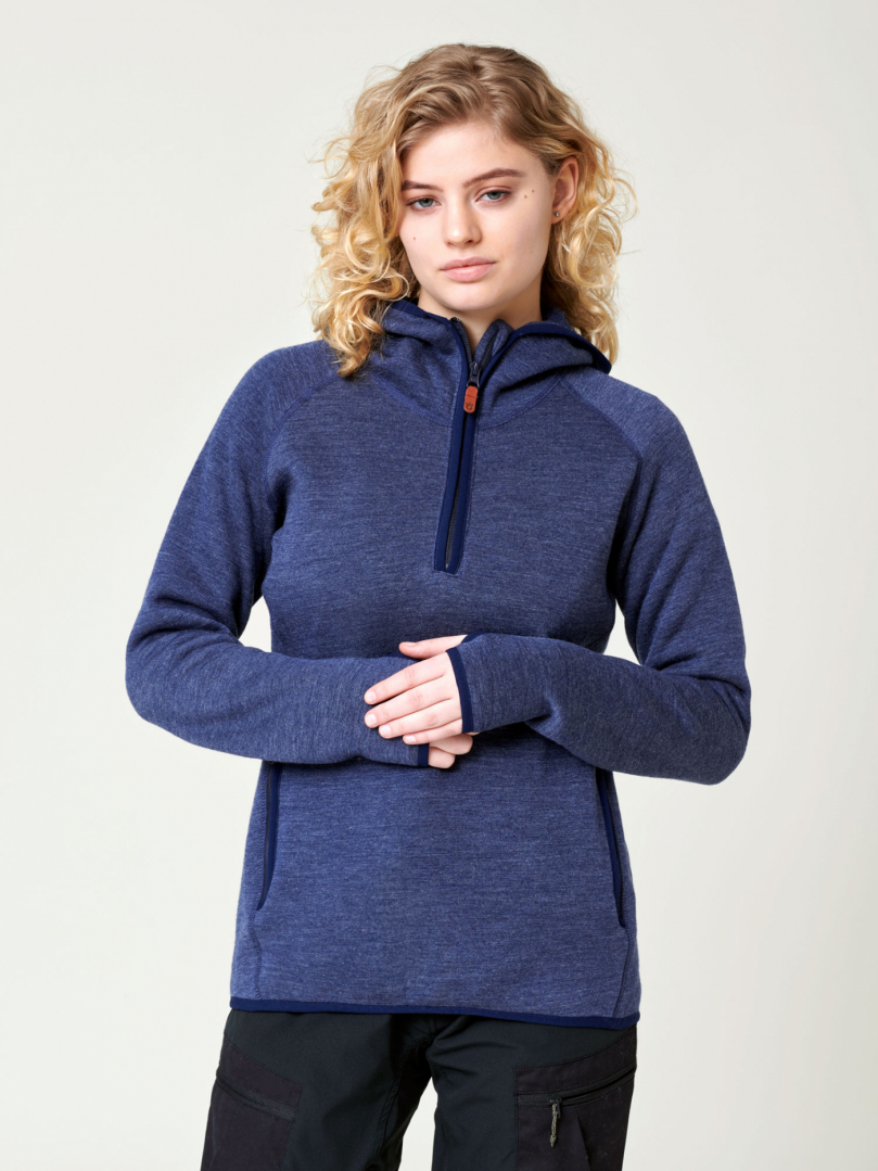 Merino hoodie womens sale