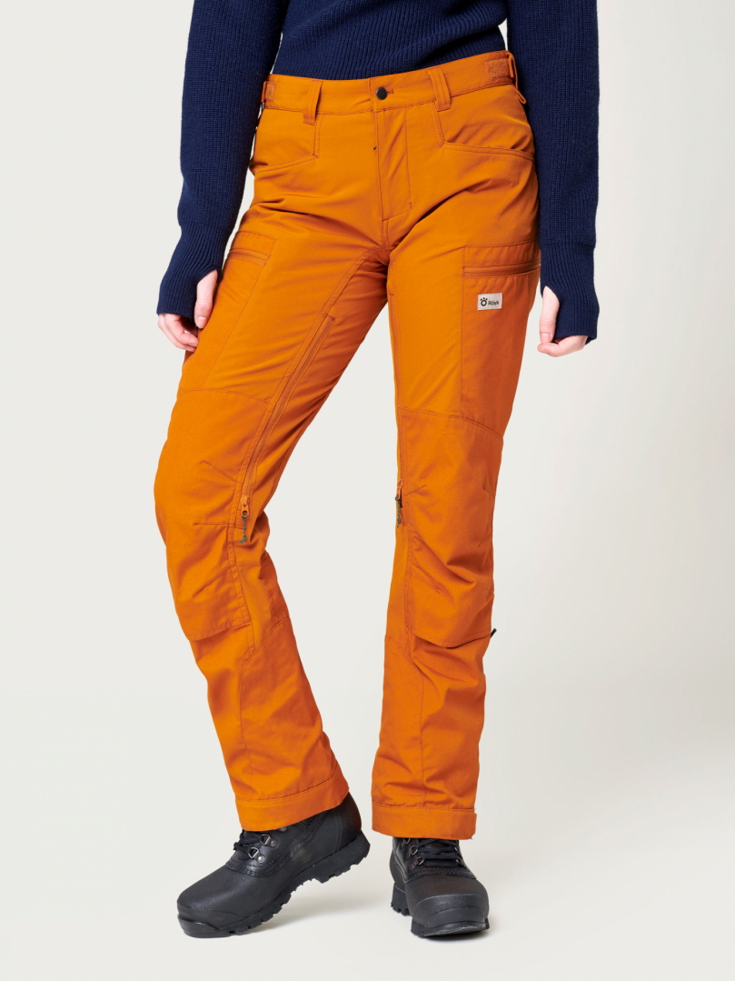 Women's Trekking Pro Pants - Burnt Orange in the group WINTER SALE / 50% off at Röyk (29073436_r)