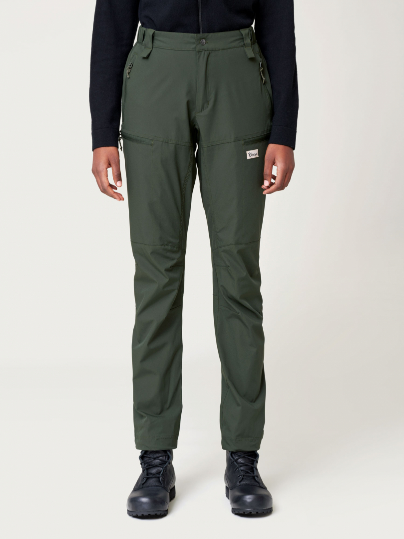 Women's Hiking Flex Pants - Forest Green in the group WINTER SALE / 50% off at Röyk (291136_r)