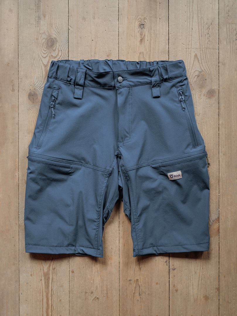 Women's Hiking flex Shorts - Denim Blue in the group Women's / Pants & shorts - Women's / Shorts at Röyk (29212036_r)