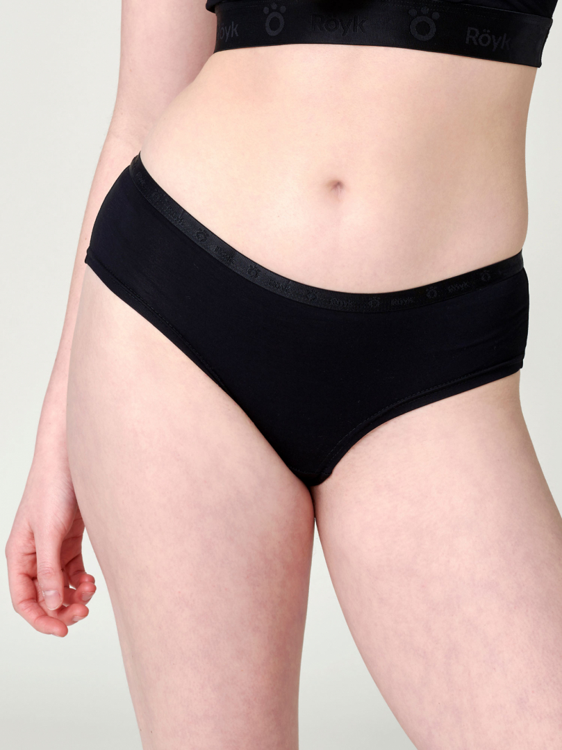 Women's Bamboo Hipster - Black in the group Women's / Underwear at RÖYK (2930080_r)