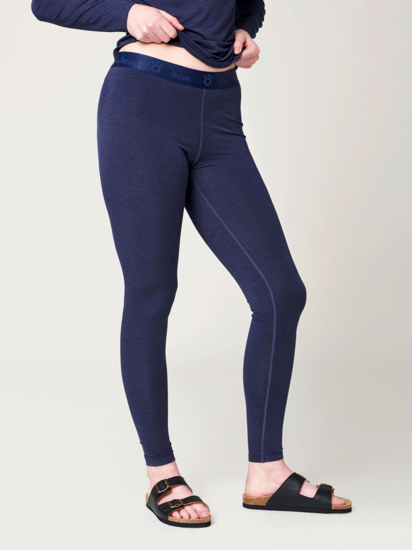 Women's Bamboo LongLongs - Navy in the group Women's / Base-layers at RÖYK (29481200_r)