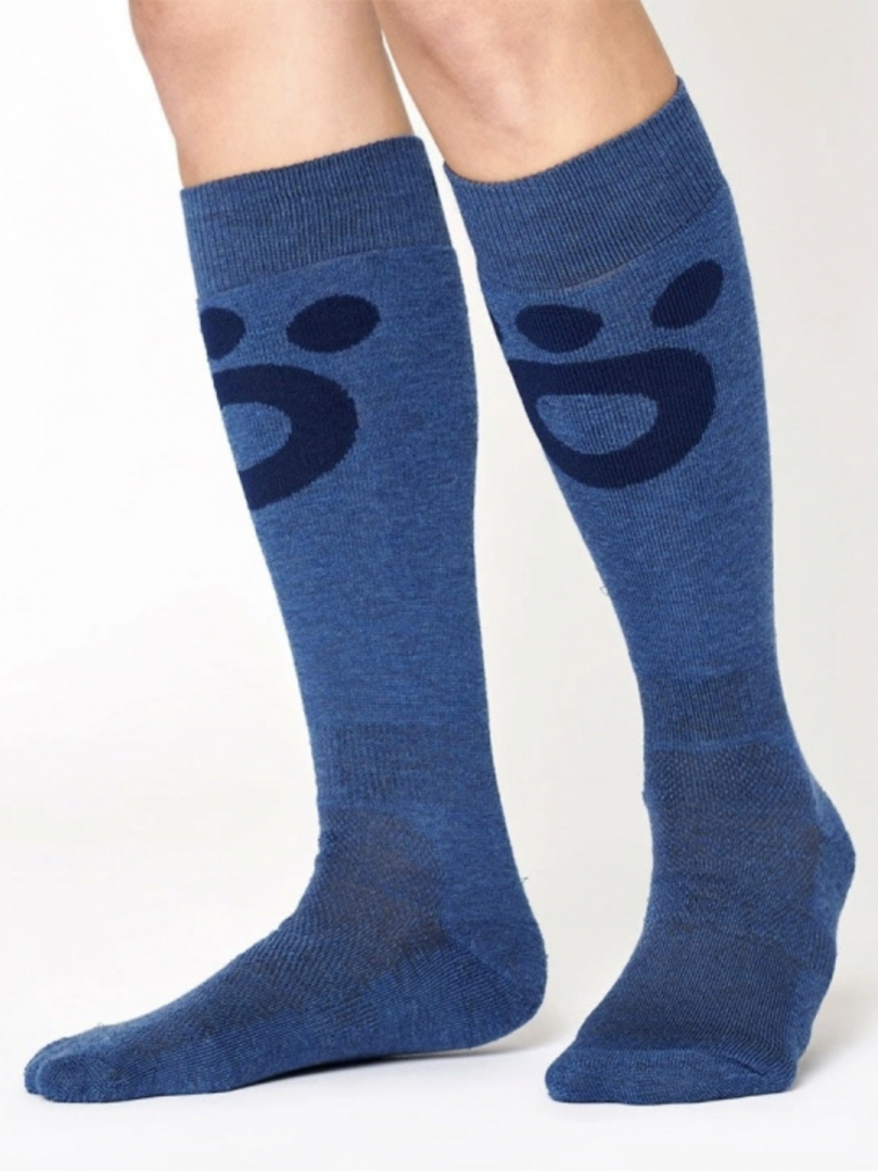 Skier Merino Mid Socks - Blue in the group Accessories / Socks / Ski socks at Röyk (500103436_r)