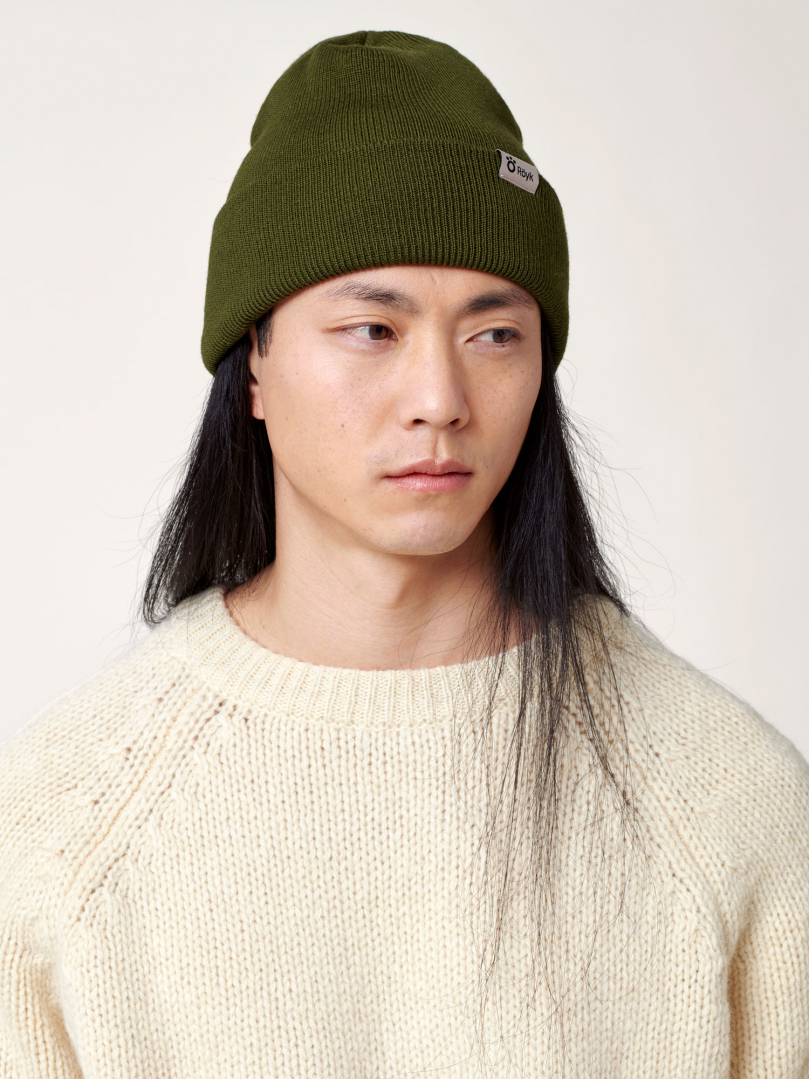 Day Merino Beanie - Green Woods in the group Accessories / Beanies & hats at RÖYK (6385)