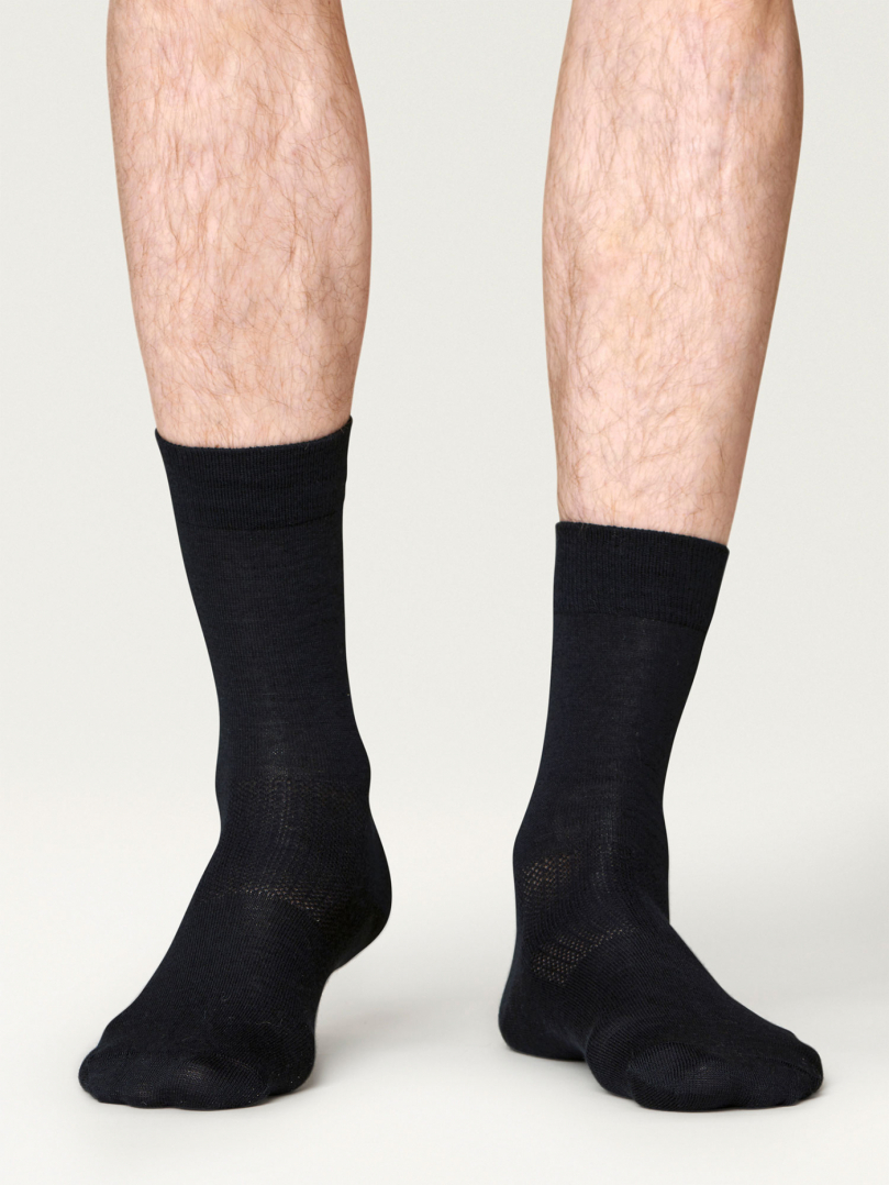Everyday Merino Socks - Black in the group Accessories / Socks / Everyday socks at RÖYK (700083436_r)