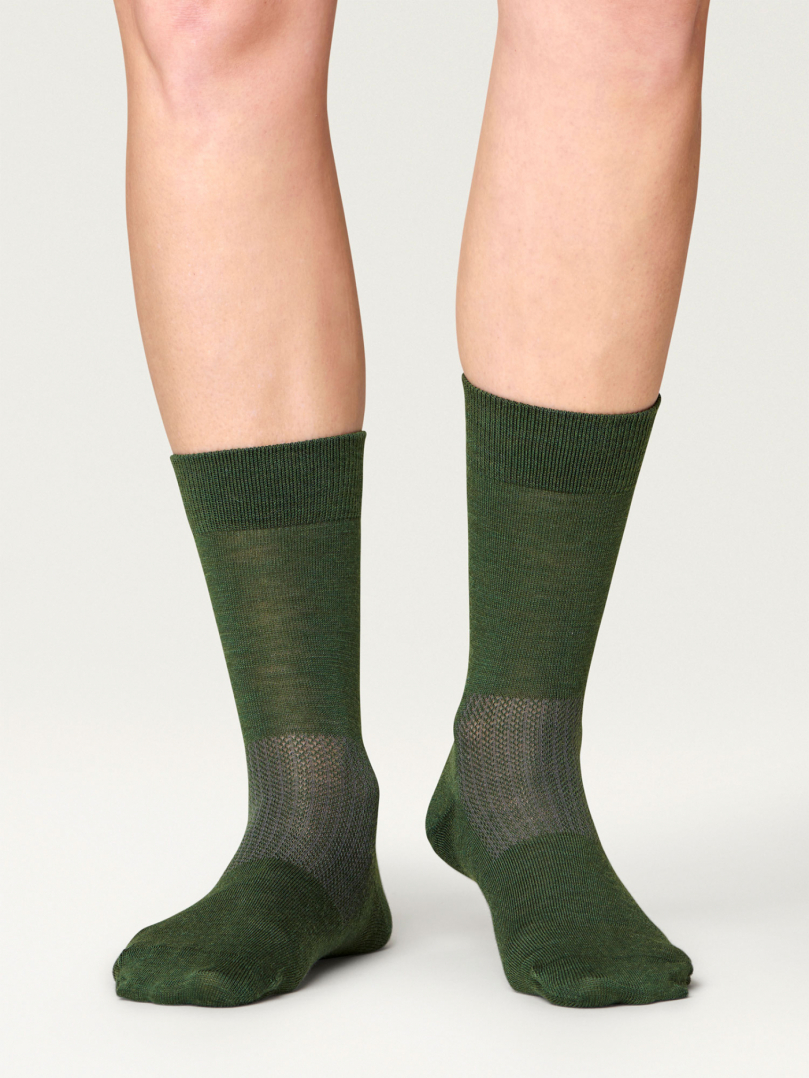 Everyday Merino Socks - Forest Green in the group Accessories / Socks / Everyday socks at RÖYK (70013436_r)