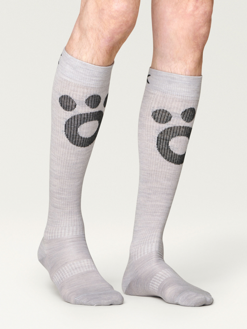 Compression Merino Socks - Light Gray in the group Accessories / Socks / Compression socks at RÖYK (8001683436_r)