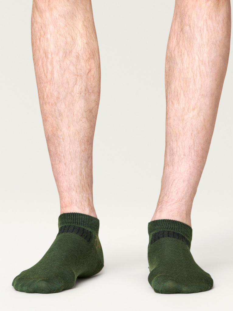 Everyday Merino Short Socks - Juniper Green in the group Accessories / Socks / Short socks at Röyk (6013436)