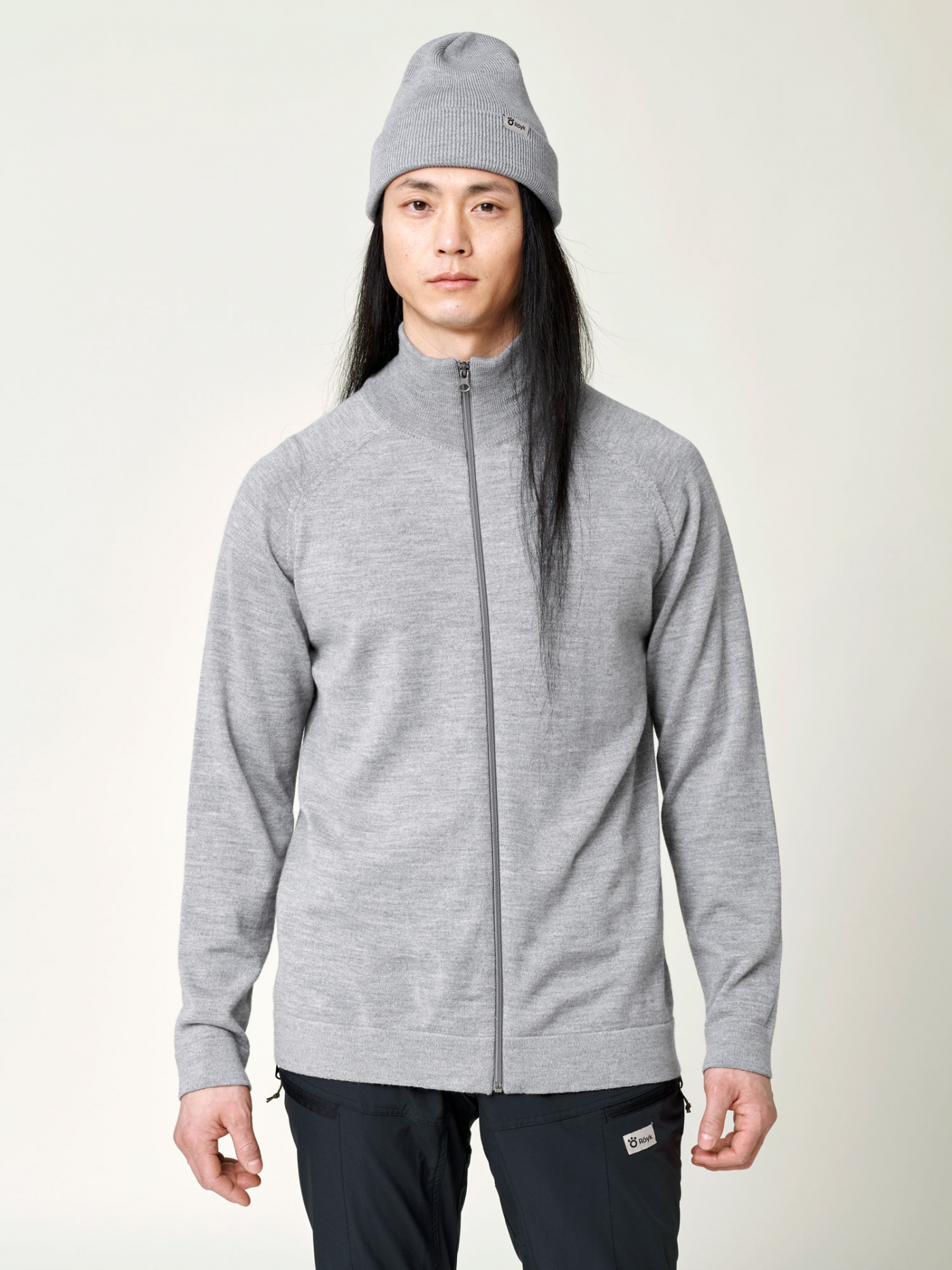 Merino full zip discount hoodie