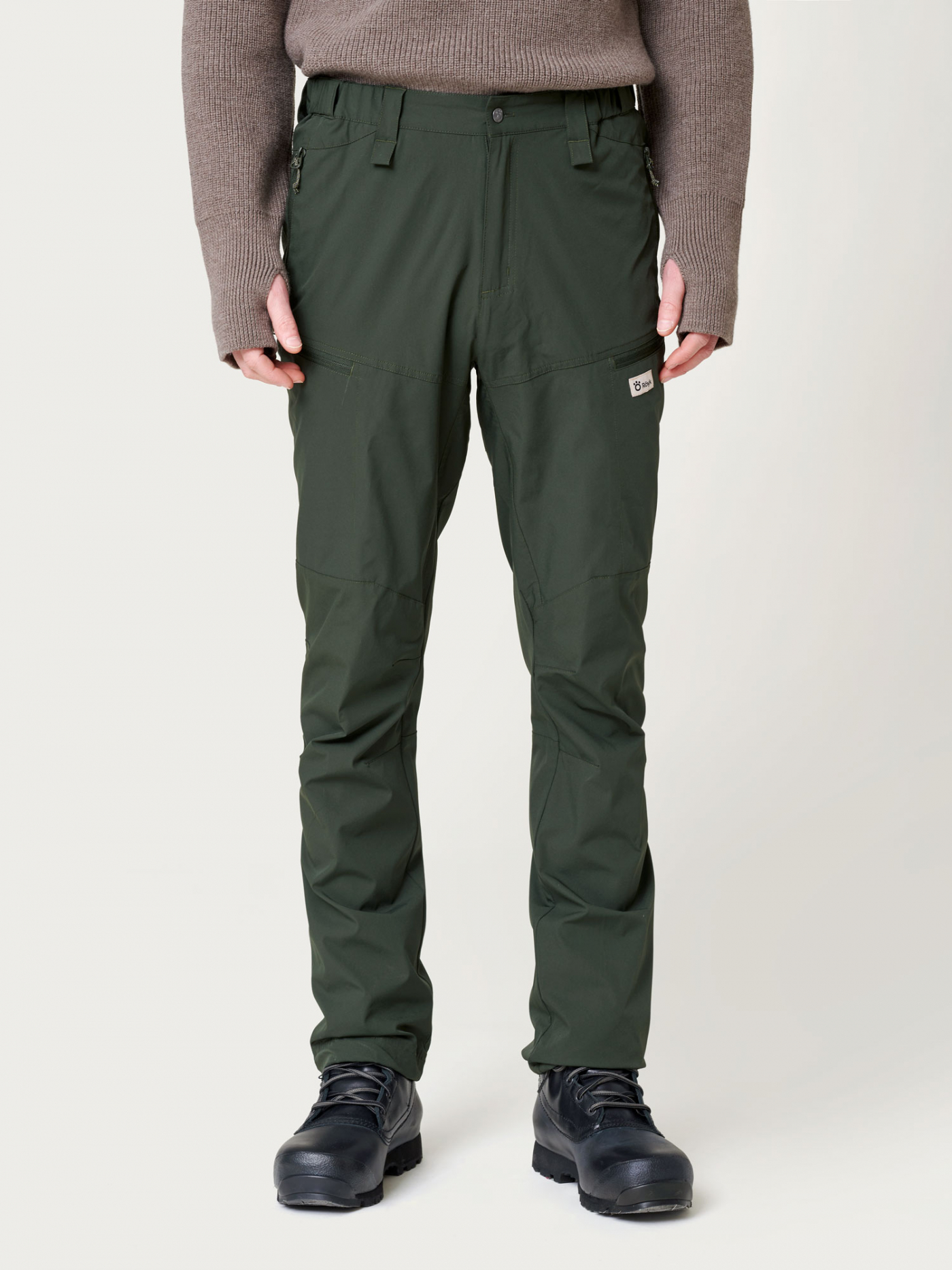 Green hiking hot sale pants