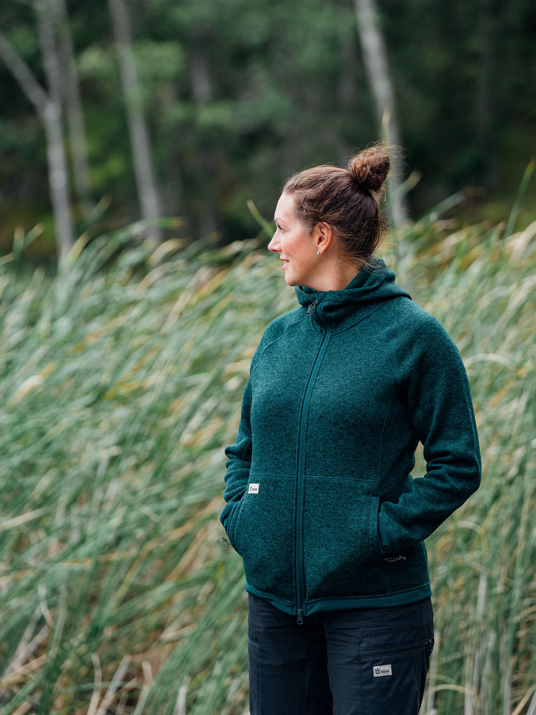 Forest green hot sale hoodie women's