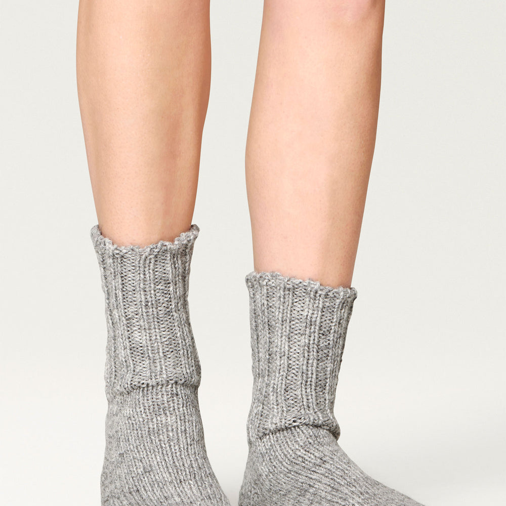 Rugger Wool Socks - Grey