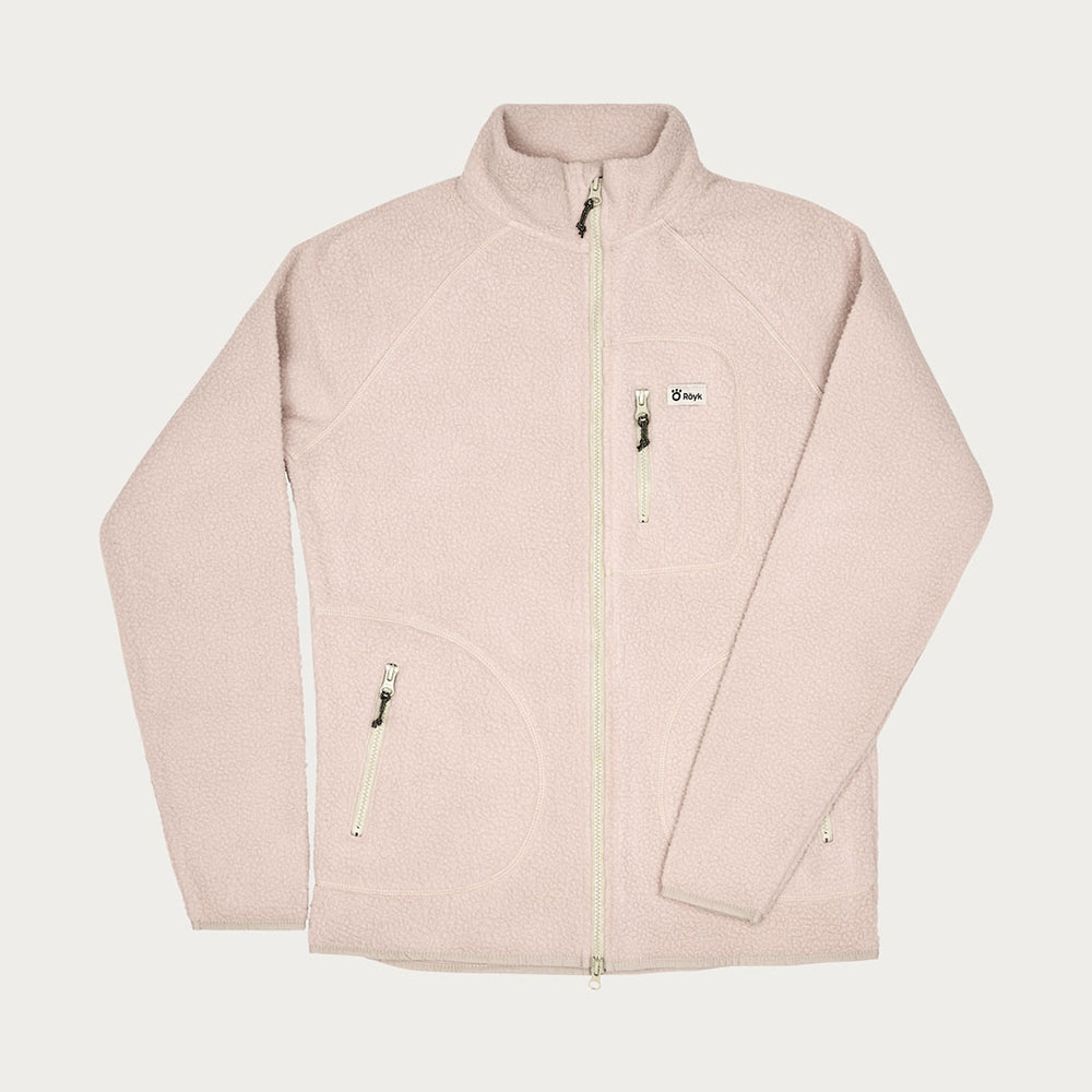 Women's Soft Pile Jacket - Beige