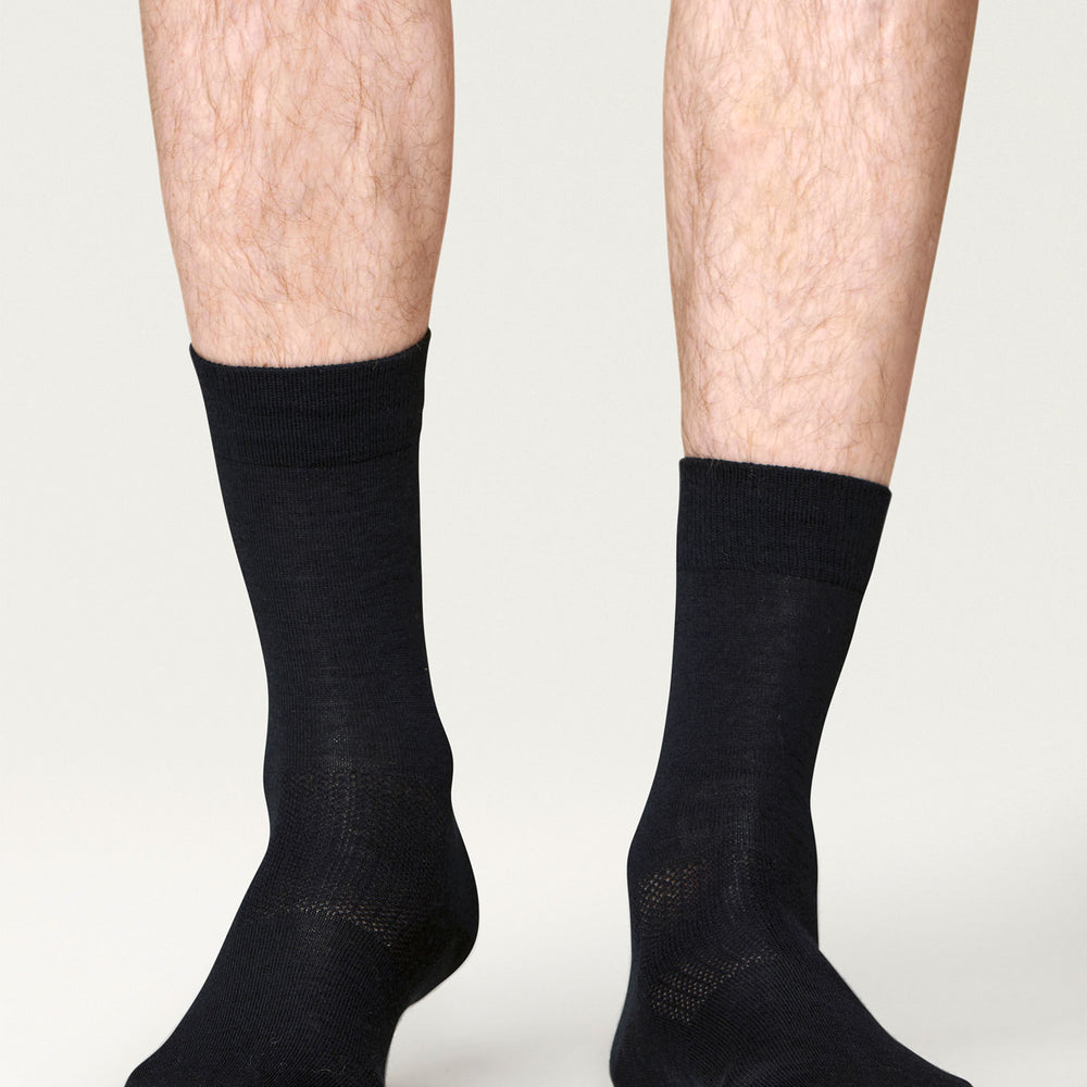 
                  
                    Everyday Merino Socks - Black
                  
                