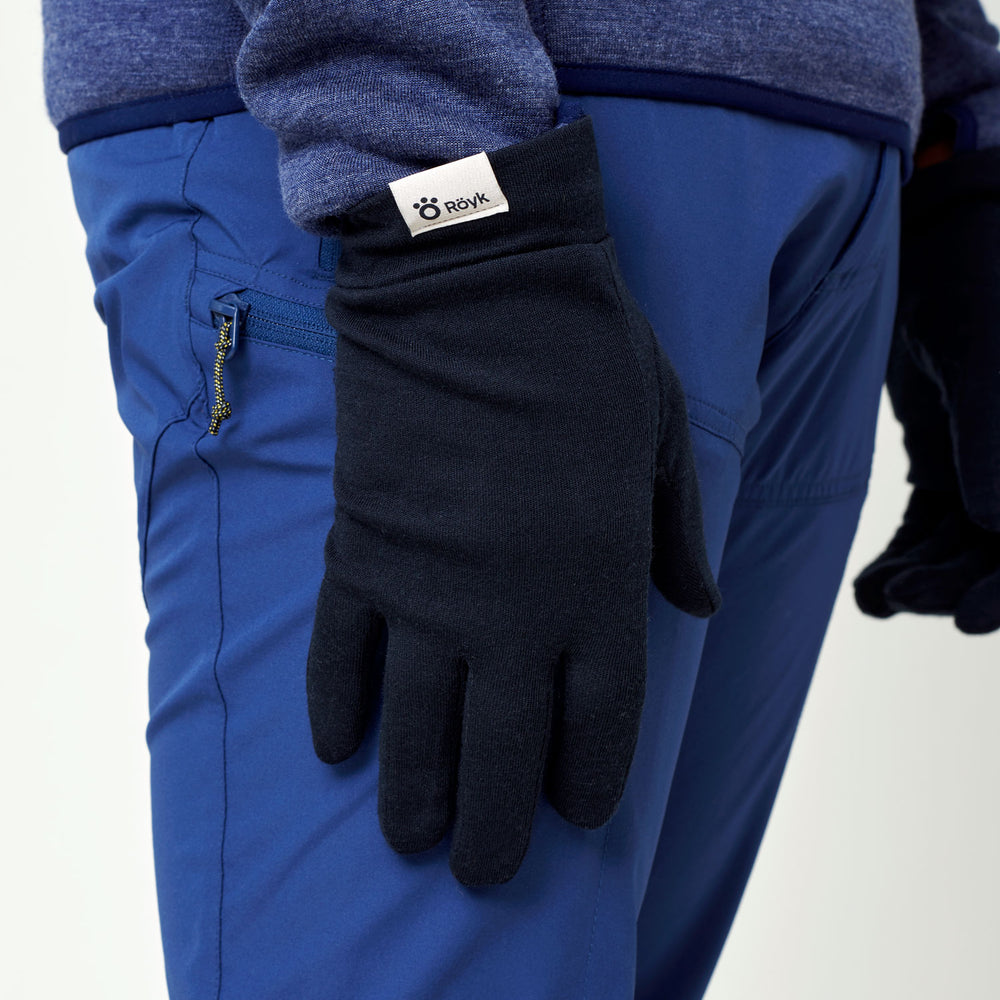 Merino Gloveliner - Black