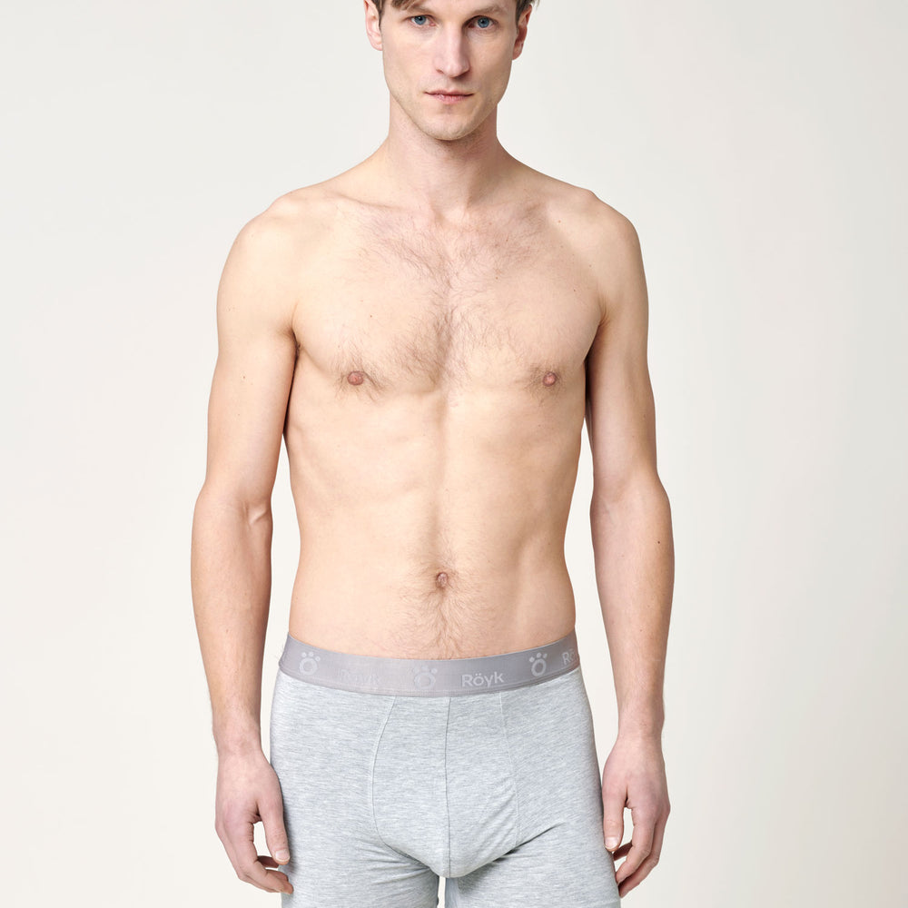 
                  
                    Men's Bamboo Boxer - Light Grey
                  
                