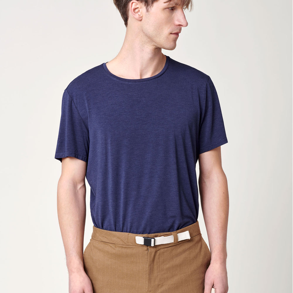 
                  
                    Men's Bamboo T-Shirt - Navy
                  
                