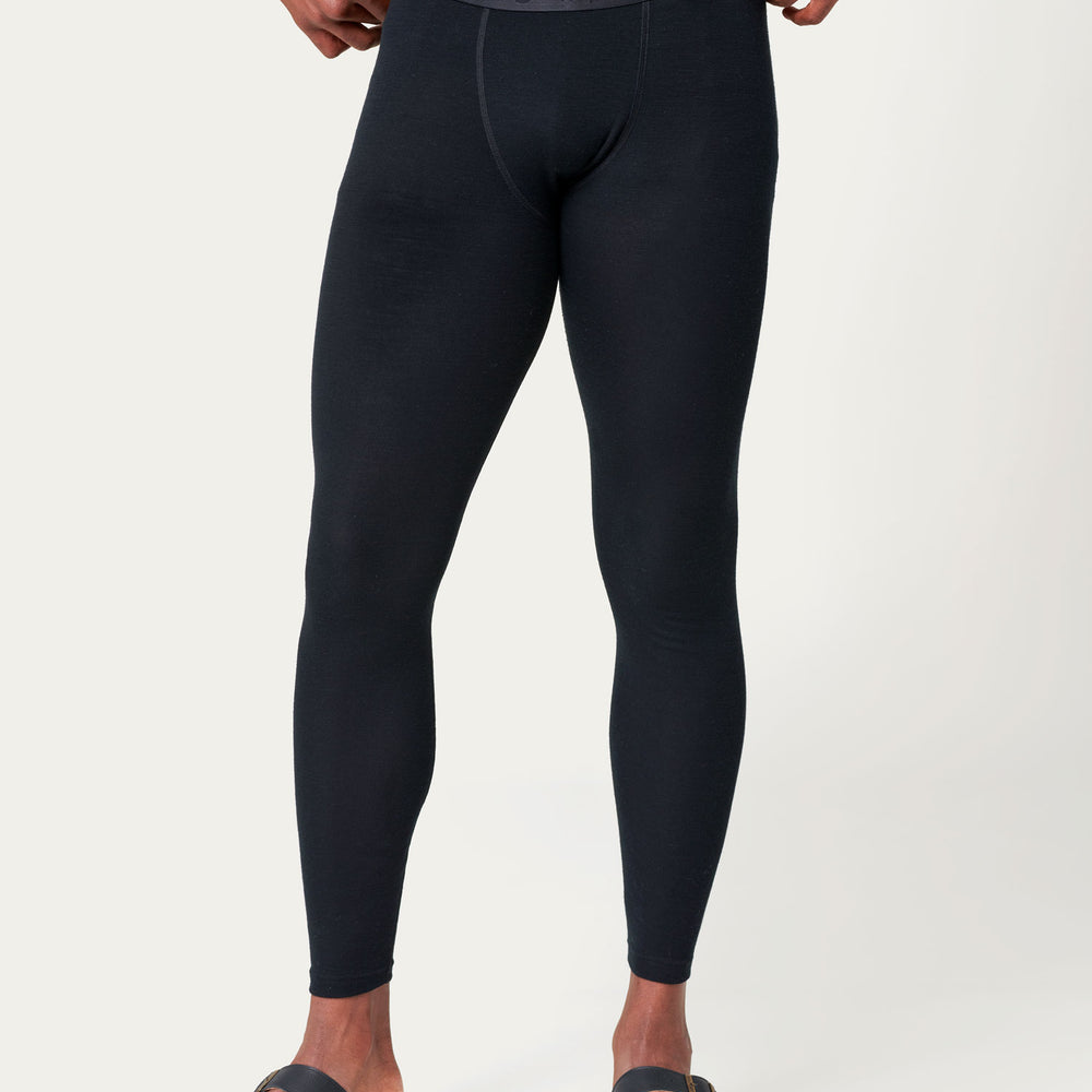 Men's Merino Base Pant - Black
