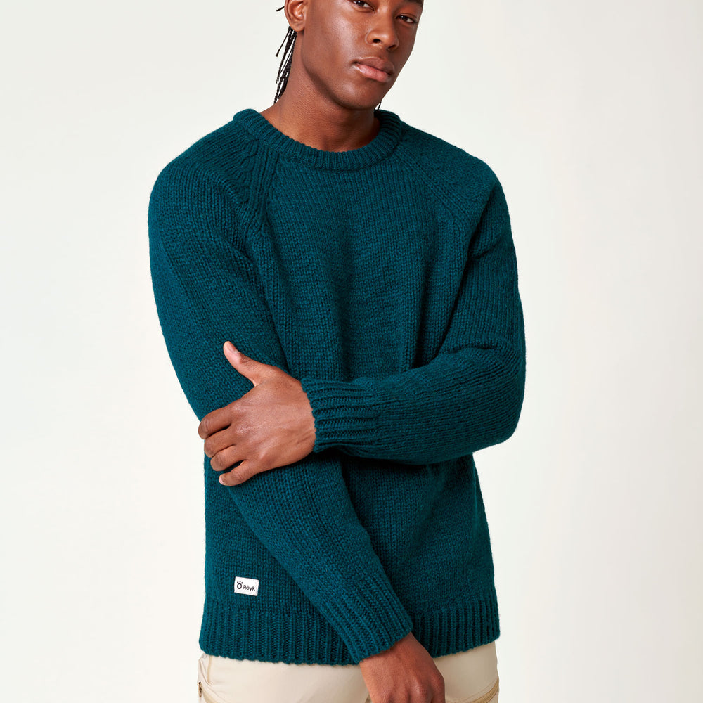 
                  
                    Men's Norrby Wool Sweater - Green
                  
                