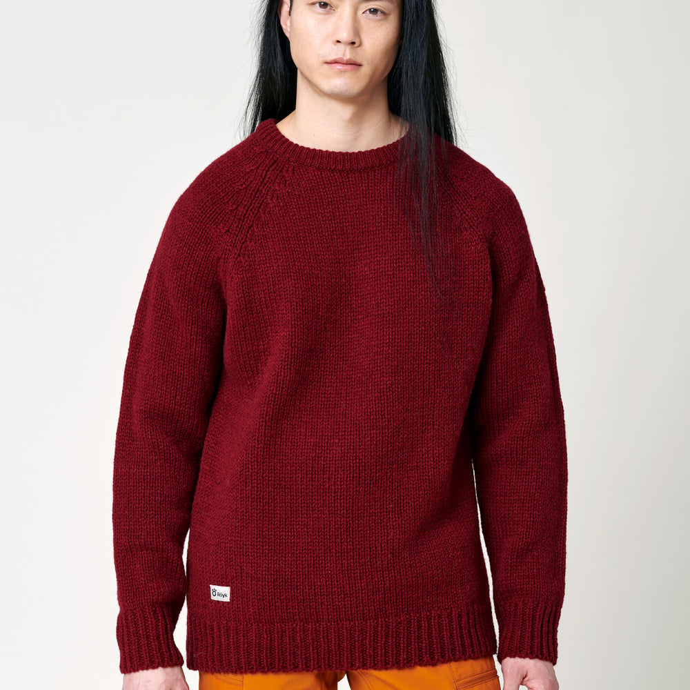 
                  
                    Men's Norrby Wool Sweater - Red
                  
                
