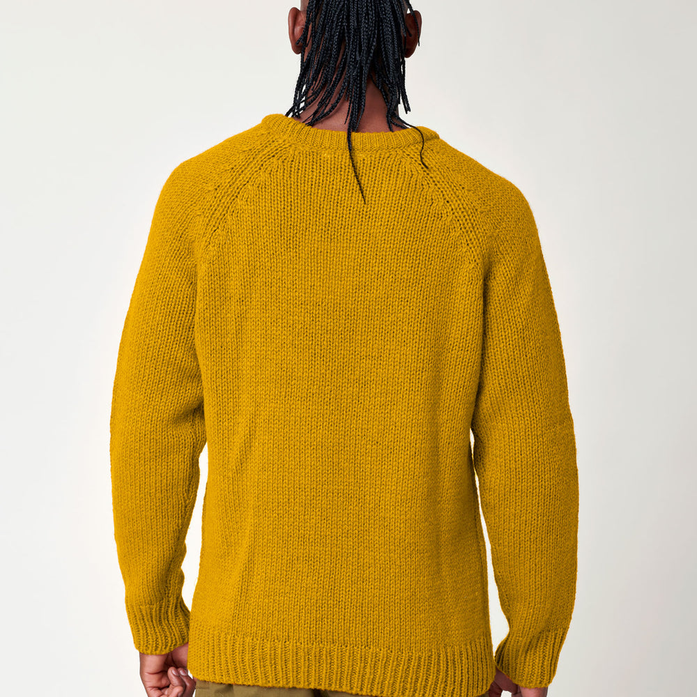 
                  
                    Men's Norrby Wool Sweater - Yellow
                  
                