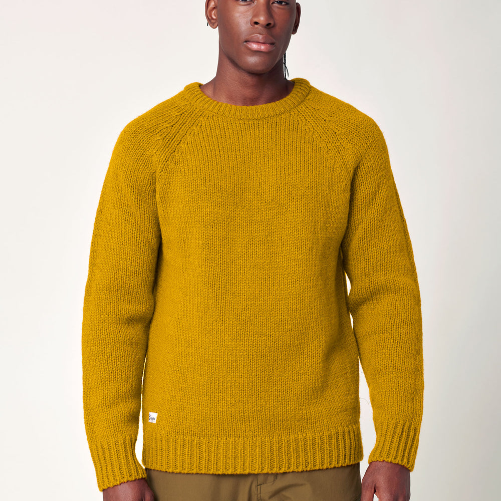 
                  
                    Men's Norrby Wool Sweater - Yellow
                  
                