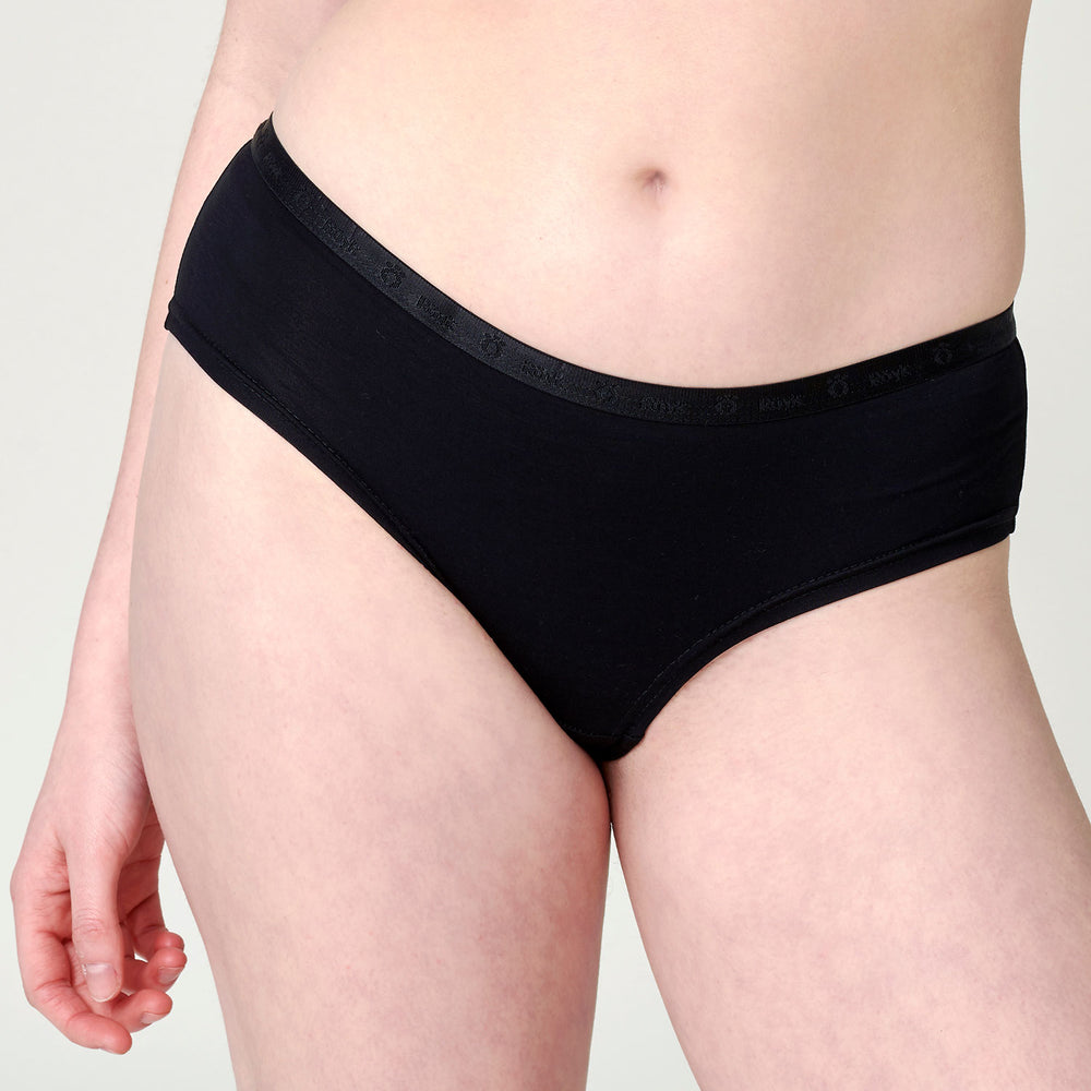 
                  
                    Women's Bamboo Hipster -Black
                  
                
