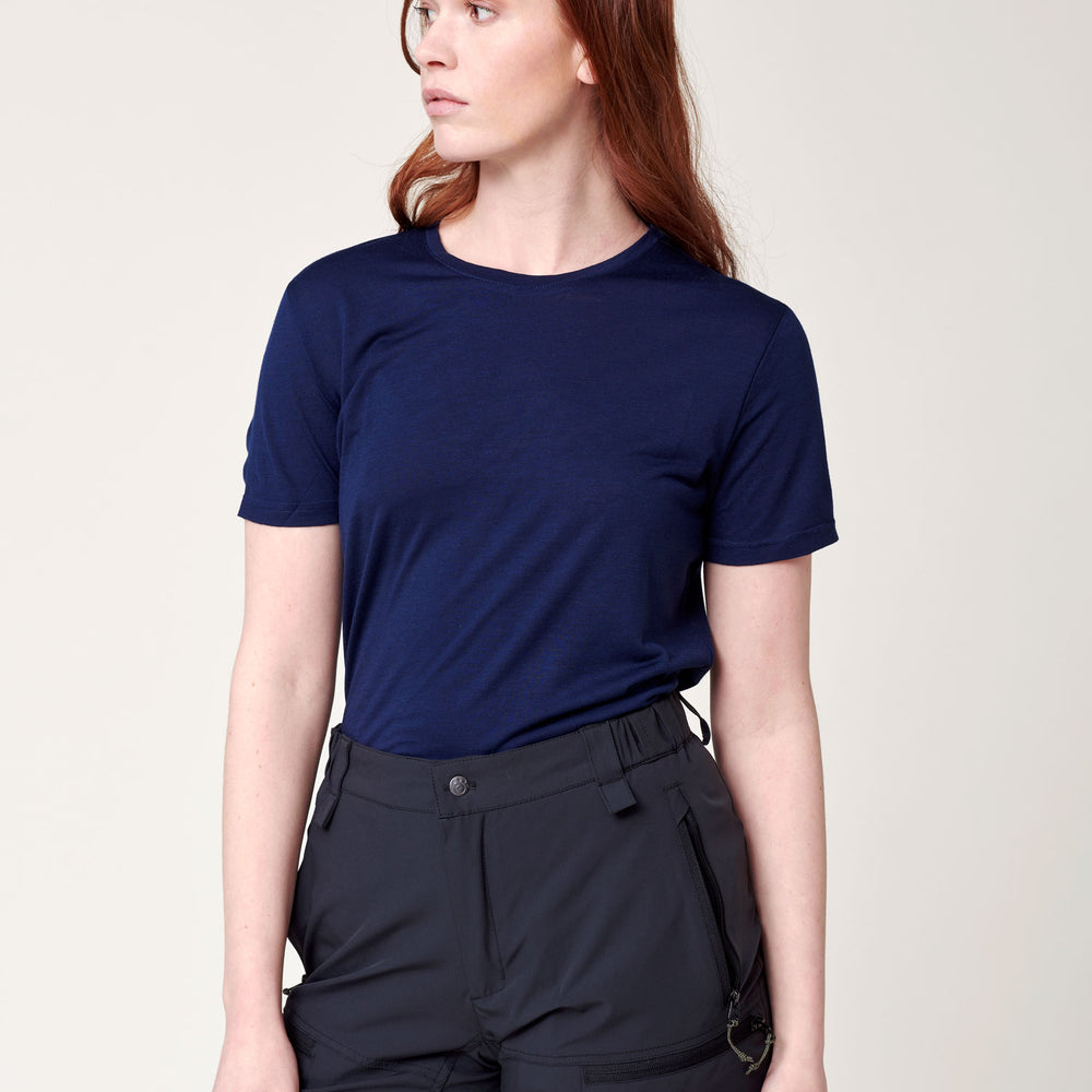 
                  
                    Women's Merino T-Shirt - Navy
                  
                