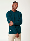 Men's Norrby Wool Sweater - Forest Green