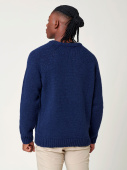 Men's Norrby Wool Sweater - Navy