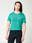 Men's Merino T-shirt - Trees