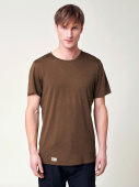 Men's Merino T-shirt - Brown