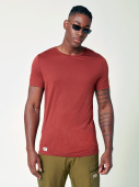 Men's Merino T-shirt - Rusty Red