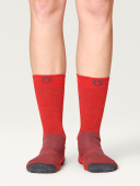 Hiker Merino Light Socks - Red