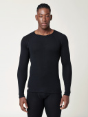 Men's Merino Base Sweater - Black