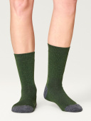 Hiker Merino Mid Socks - Forest green