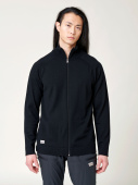Men's Merino Full Zip Jacket - Black