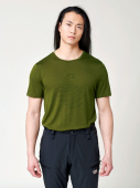Men's Merino T-shirt - Green Fern