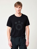 Men's Merino T-shirt - Big Black Logo